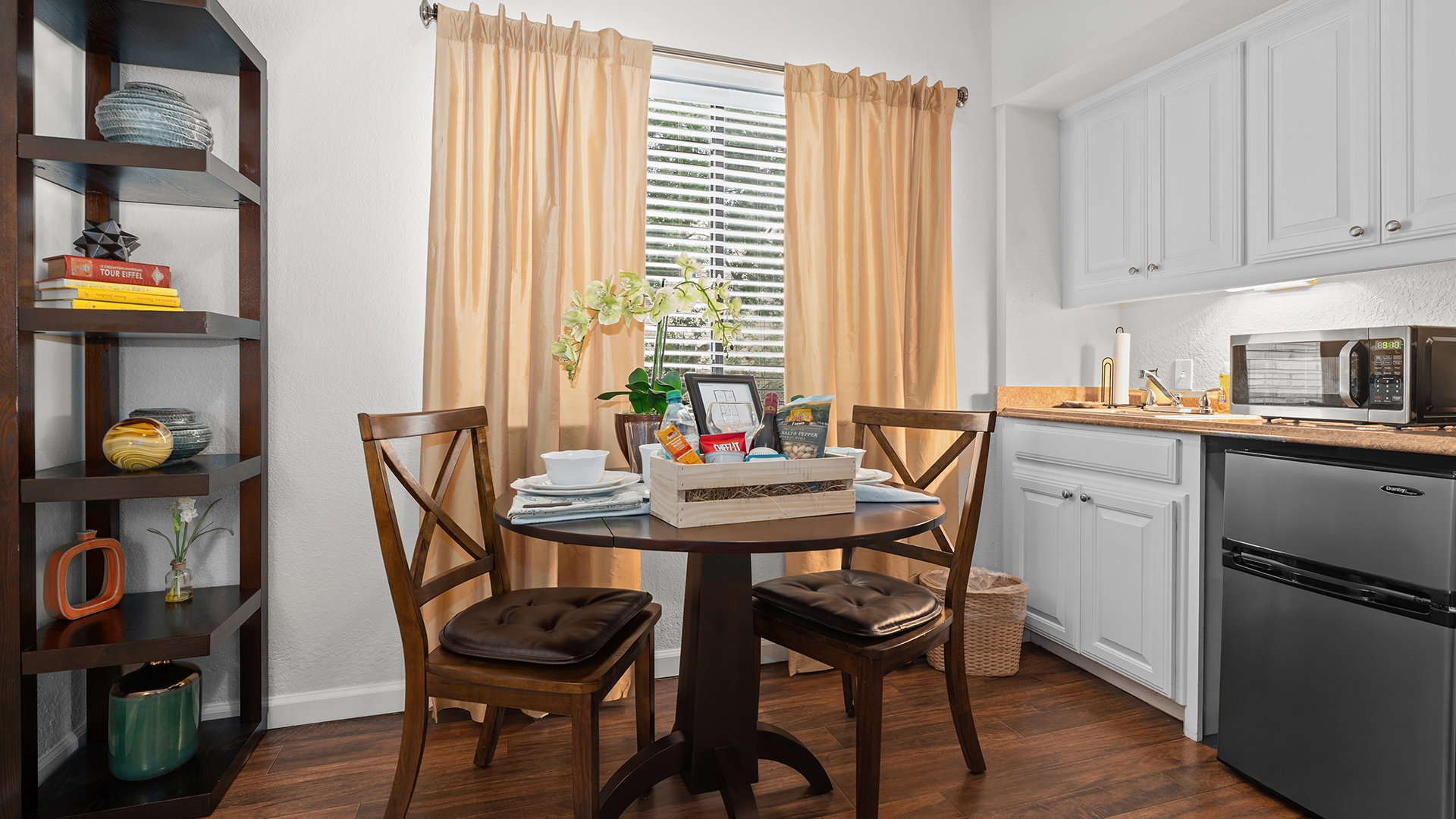 Model apartment kitchen