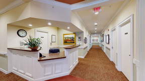 Assisted Living Parlor and Dining Room
